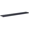 vidaXL Soglia della Finestra Antracite con Venature del Legno PVC