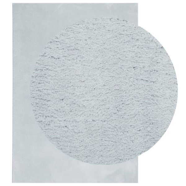 vidaXL Tappeto a Pelo Corto HUARTE Morbido e Lavabile Blu 120x170 cm