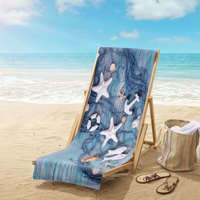 Good Morning Telo da Spiaggia KEVIN 100x180 cm Blu