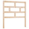 vidaXL Testiera per Letto 106x4x100 cm in Legno Massello di Pino