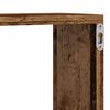 vidaXL Mensola da Parete 2 pcs Legno Antico 80 x 15 x 26 cm