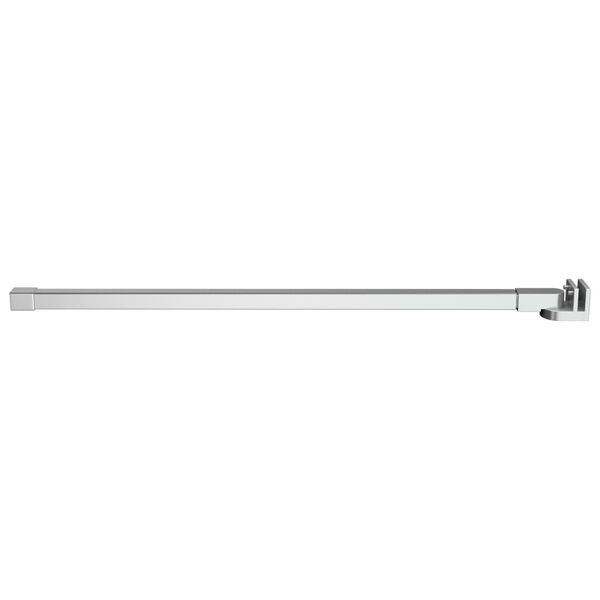 vidaXL Braccio di Supporto per Doccia in Acciaio Inox 70-120 cm