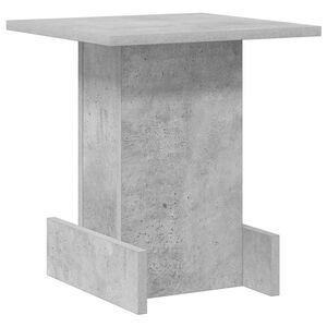 vidaXL Tavolino Grigio cemento 35,5 x 35 x 40 cm Legno multistrato