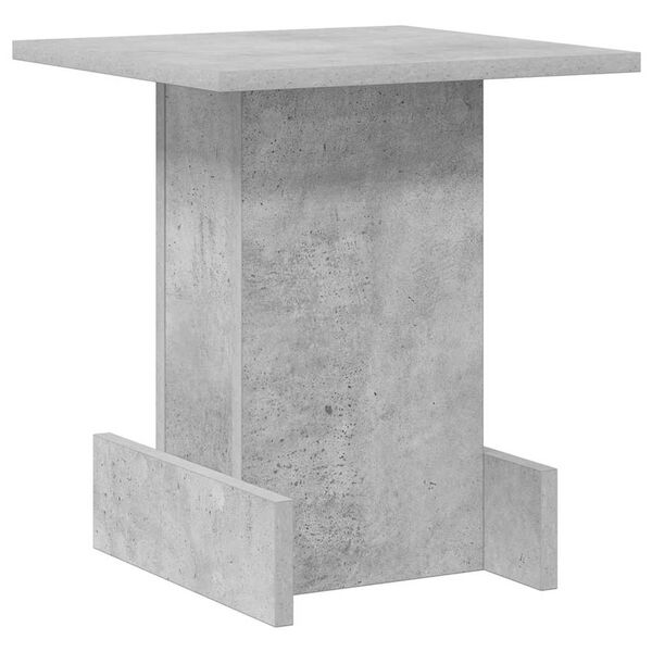 vidaXL Tavolino Grigio cemento 35,5 x 35 x 40 cm Legno multistrato