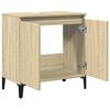vidaXL Mobile Lavabo Rovere Sonoma 58x33x60 cm in Legno Multistrato