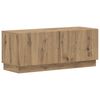 vidaXL Mobile TV Rovere Artigianale Legno ingegnerizzato
