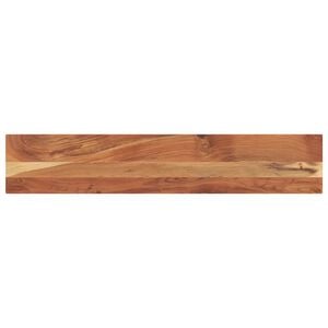 vidaXL Piano Tavolo 140x40x2,5 cm Rettangolare Legno Massello Acacia