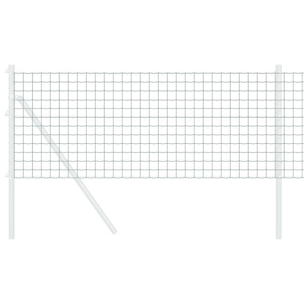 vidaXL Recinzione Euro Verde 0,6 x 50 m Ferro rivestito in PVC