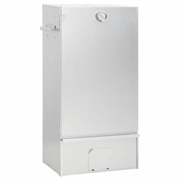 vidaXL Forno Affumicatore BBQ Trucioli Legno 44,5x29x83cm Acciaio Inox