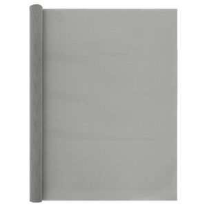 vidaXL Rete per schermatura 80 x 1000 cm 120 Mesh Argento