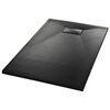vidaXL Piatto Doccia in SMC Nero 100x80 cm