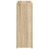vidaXL Supporto per Ombrellone Rovere Sonoma 40 x 20 x 55,5 cm