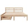 vidaXL Letto senza Materasso 120x200 cm in Legno Massello di Pino