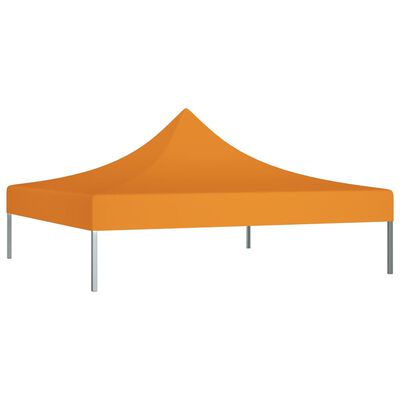 vidaXL Tetto per Tendone per Feste 2x2 m Arancione 270 g/m²