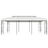 vidaXL Gazebo con Tetto Doppio Bianco 6x3 m in Acciaio