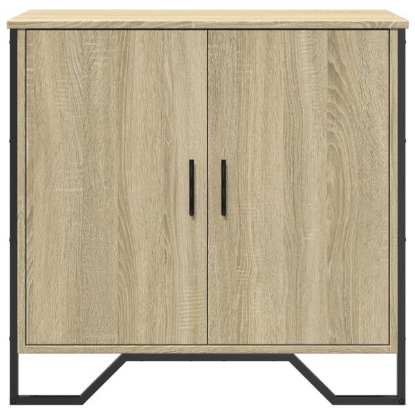 vidaXL Credenza Rovere Sonoma 78x35,5x74,5 cm in Legno Multistrato