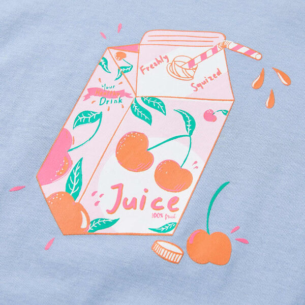 Maglietta da Bambina Blu 116