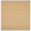 vidaXL Tappeto in Sisal Naturale 100 x 100 cm