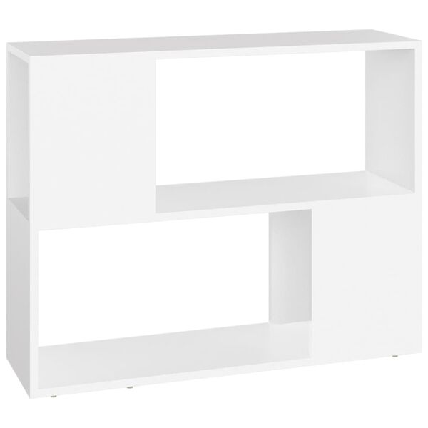 vidaXL Mobile TV Bianco 80x24x63 cm in Truciolato