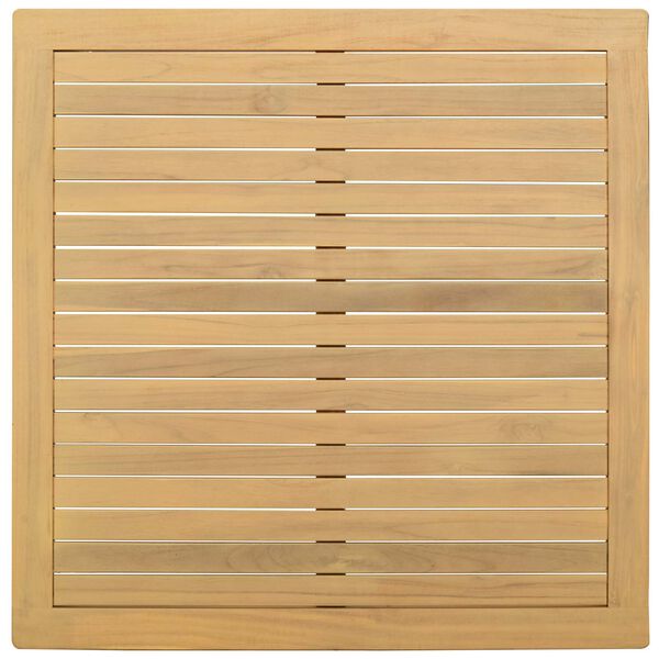 vidaXL Tavolino da Giardino 85x85x45 cm in Legno Massello di Acacia