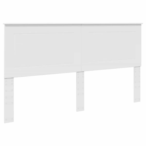 vidaXL Testiera Bianco 180 cm Legno multistrato