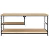 vidaXL Tavolino da Salotto Rovere Sonoma 90x49x40 cm Legno Multistrato