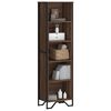 vidaXL Libreria Rovere Marrone 50x31x169 cm in Legno Multistrato