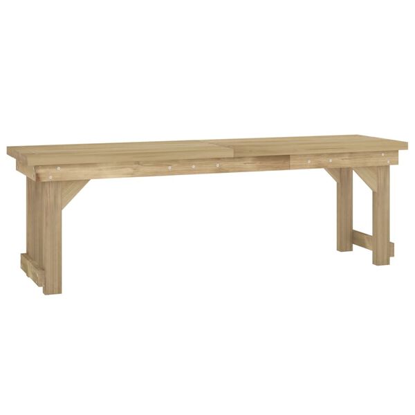 vidaXL Set da Pranzo per Giardino 3 pz in Legno di Pino Impregnato