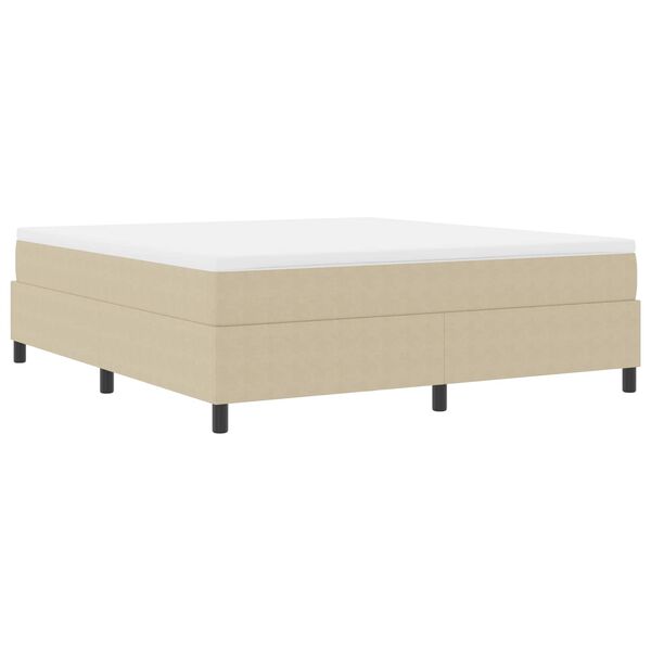 vidaXL Struttura letto piattaforma Grigio Verde 180 x 200 cm Tessuto