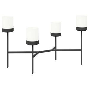 vidaXL Supporto per Fiori Bianco 125 x 55 x 81 cm