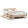 vidaXL Letto senza Materasso 160x200 cm in Legno Massello di Pino