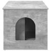 vidaXL Casa per Gatti Calcestruzzo 85 x 55 x 50,5 cm Legno multistrato