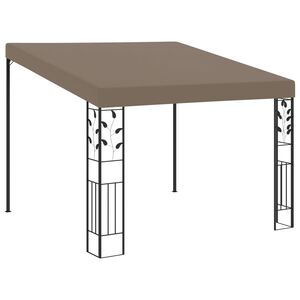 vidaXL Gazebo a Parete 3x3x2,5 m Talpa