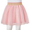 Gonna da Bambina con Tulle Rosa Chiaro 140