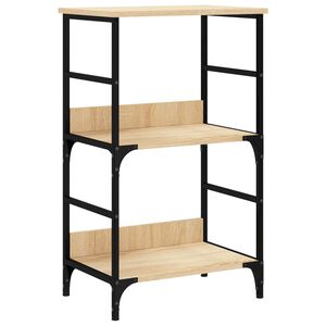vidaXL Libreria Rovere Sonoma 50x33x82 cm in Legno Multistrato