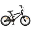 vidaXL BMX 18 Pollici per bambini dai 7 ai 10 anni Nero