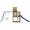 vidaXL Set da Gioco da Esterno in Legno di Pino Impregnato