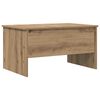 vidaXL Tavolino da salotto Rovere artigianale 102 x 50,5 x 46,5 cm