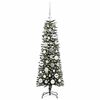 vidaXL Albero di Natale artificiale con 150 LED Verde 120 cm
