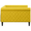 vidaXL Letto da Giorno Giallo 100x200 cm in Velluto