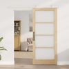 vidaXL Porta scorrevole ORKDAL Naturale 86 x 198,5 cm