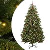 vidaXL Albero di Natale artificiale Verde 270 cm PVC e Metallo