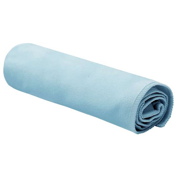 vidaXL Asciugamani Sportivi 2 pcs Blu 50 x 30 cm