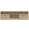 vidaXL Mobile per TV Rovere Sonoma 150x33,5x45cm Legno Ingegnerizzato