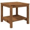 vidaXL Tavolino da salotto Naturale 48,5 x 49 x 45 cm