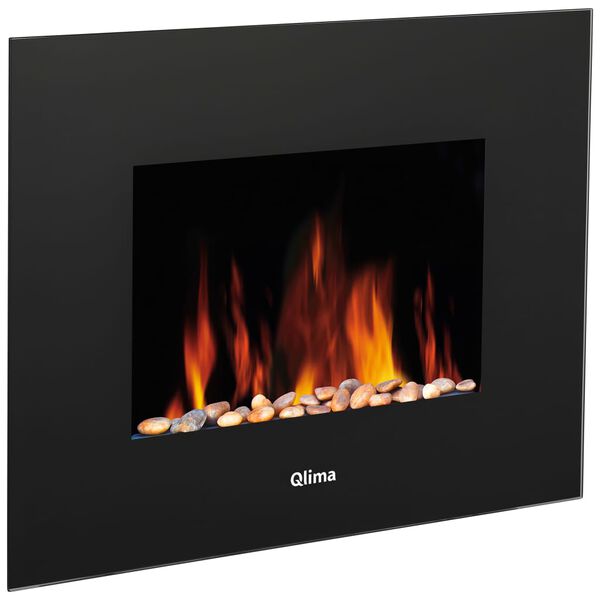 Qlima Stufa Elettrica con Effetto Fiamma EFE 2018 1800 W