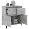 vidaXL Credenza Grigio Cemento 60x35x70 cm in Legno Multistrato
