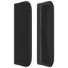 vidaXL Testiera ad Orecchio Nera 83x16x78/88 cm in Similpelle
