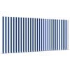 vidaXL Tenda Retrattile Blu e Bianco 300 x 200 cm