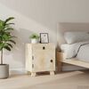 vidaXL Comodino 40x30x50 cm in Legno Massello di Mango